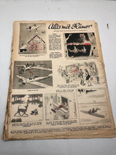 Charger l&#39;image dans la galerie, Original WW2 German Luftwaffe Der Adler Propaganda Magazine - Missing Cover
