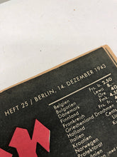 Charger l&#39;image dans la galerie, Original WW2 German Luftwaffe Der Adler Propaganda Magazine - 14th December 1943
