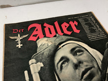 Charger l&#39;image dans la galerie, Original WW2 German Luftwaffe Der Adler Propaganda Magazine - 14th December 1943
