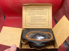 Load image into Gallery viewer, Original WW2 British Home Front Civilian Gas Mask in Box of Issue 1937
