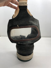 Load image into Gallery viewer, Original WW2 British Home Front Civilian Respirator Gas Mask &amp; Box
