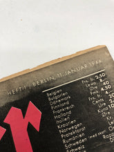 Charger l&#39;image dans la galerie, Original WW2 German Luftwaffe Der Adler Propaganda Magazine - 11th January 1944
