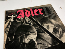 Charger l&#39;image dans la galerie, Original WW2 German Luftwaffe Der Adler Propaganda Magazine - 11th January 1944

