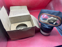 Load image into Gallery viewer, Original WW2 British Home Front Named Civilian Gas Mask in Box of Issue - 1939 Dated
