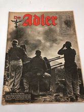 Charger l&#39;image dans la galerie, Original WW2 German Luftwaffe Der Adler Propaganda Magazine - 22nd February 1944
