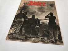 Charger l&#39;image dans la galerie, Original WW2 German Luftwaffe Der Adler Propaganda Magazine - 22nd February 1944
