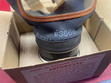 Load image into Gallery viewer, Original WW2 British Home Front Named &amp; Labelled Civilian Gas Mask in Box of Issue
