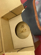 Load image into Gallery viewer, Original WW2 British Home Front Named &amp; Labelled Civilian Gas Mask in Box of Issue
