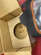 Load image into Gallery viewer, Original WW2 British Home Front Named &amp; Labelled Civilian Gas Mask in Box of Issue
