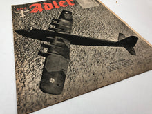 Charger l&#39;image dans la galerie, Original WW2 German Luftwaffe Der Adler Propaganda Magazine - 21st March 1944
