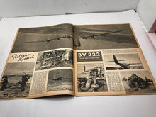 Charger l&#39;image dans la galerie, Original WW2 German Luftwaffe Der Adler Propaganda Magazine - 21st March 1944
