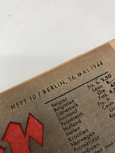 Charger l&#39;image dans la galerie, Original WW2 German Luftwaffe Der Adler Propaganda Magazine - 16th May 1944
