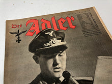 Charger l&#39;image dans la galerie, Original WW2 German Luftwaffe Der Adler Propaganda Magazine - 16th May 1944
