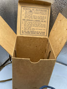Original WW2 British Home Front Childs Mickey Mouse Gas Mask in original cardboard box with Earplugs - The Militaria Shop