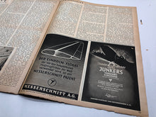 Charger l&#39;image dans la galerie, Original WW2 German Luftwaffe Der Adler Propaganda Magazine - 30th May 1944

