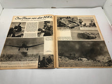 Charger l&#39;image dans la galerie, Original WW2 German Luftwaffe Der Adler Propaganda Magazine - 27th June 1944
