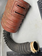 Original WW2 1941 Dated British Army Gas Mask Hose & Filter - The Militaria Shop