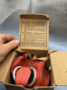 Original WW2 British Home Front Childs Mickey Mouse Gas Mask in the original cardboard box - The Militaria Shop