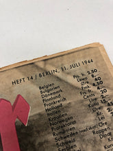 Charger l&#39;image dans la galerie, Original WW2 German Luftwaffe Der Adler Propaganda Magazine - 11th July 1944
