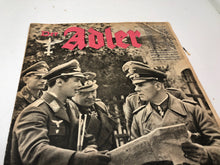 Charger l&#39;image dans la galerie, Original WW2 German Luftwaffe Der Adler Propaganda Magazine - 11th July 1944

