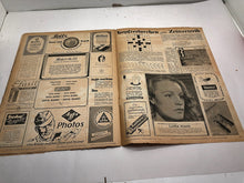 Charger l&#39;image dans la galerie, Original WW2 German Luftwaffe Der Adler Propaganda Magazine - 11th July 1944
