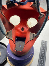Lade das Bild in den Galerie-Viewer, Original WW2 British Home Front Childs Mickey Mouse Gas Mask in Tin - from Liverpool
