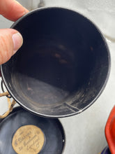 Lade das Bild in den Galerie-Viewer, Original WW2 British Home Front Childs Mickey Mouse Gas Mask in Tin - from Liverpool
