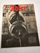 Charger l&#39;image dans la galerie, Original WW2 German Luftwaffe Der Adler Propaganda Magazine - 5th September 1944
