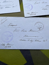 Charger l&#39;image dans la galerie, Original Group of WW2 German Feld Post Letters - all well stamped and marked
