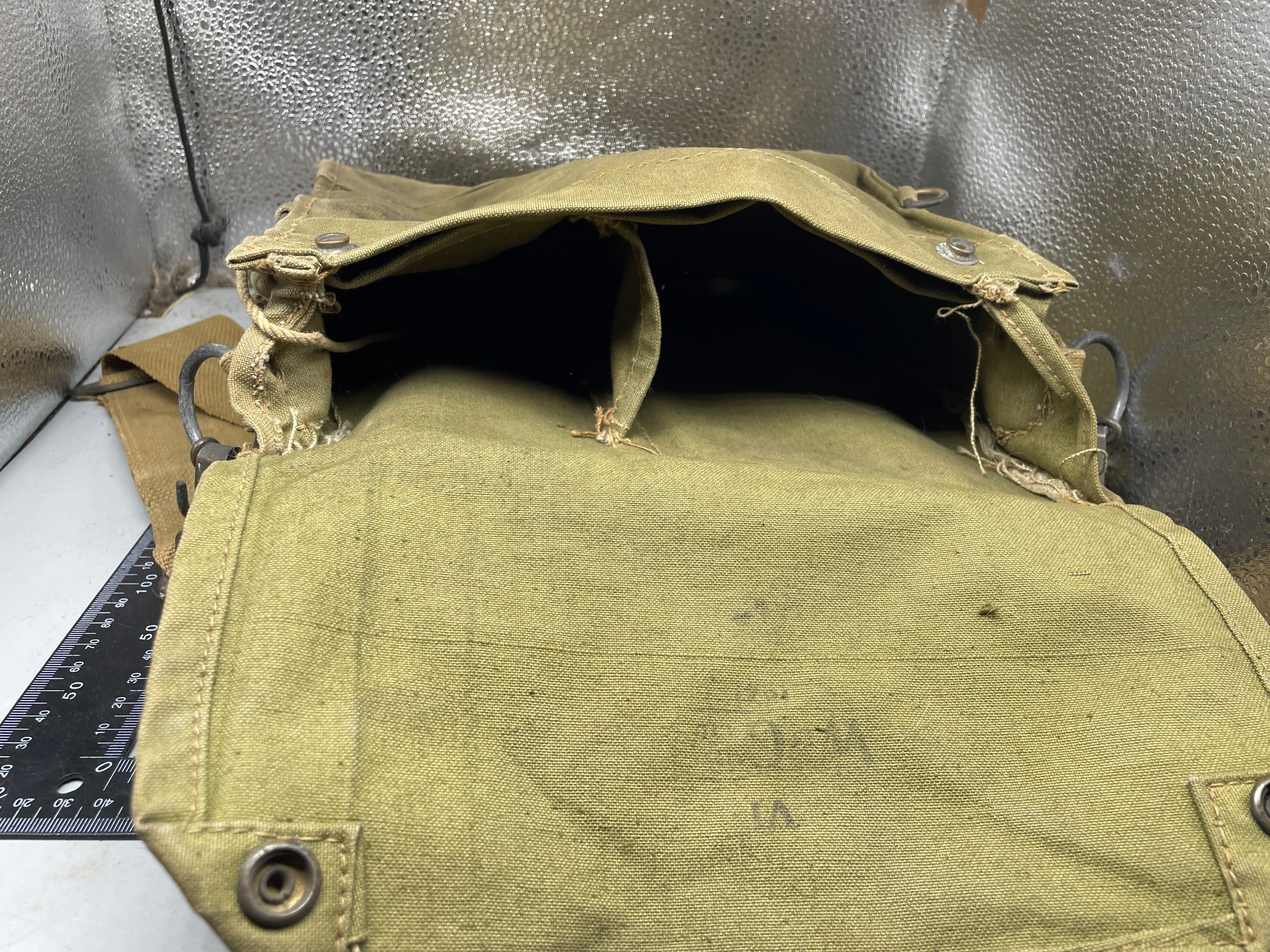 Original WW2 Long Hose British Army Gas Mask & Bag 1941 Dated - The Militaria Shop