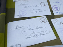 Charger l&#39;image dans la galerie, Original Group of WW2 German Feld Post Letters - all well stamped and marked
