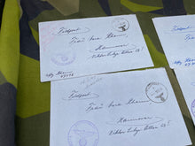 Charger l&#39;image dans la galerie, Original Group of WW2 German Feld Post Letters - all well stamped and marked
