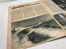 Charger l&#39;image dans la galerie, Original WW2 German Navy Der Kriegsmarine Propaganda Magazine - August 1943
