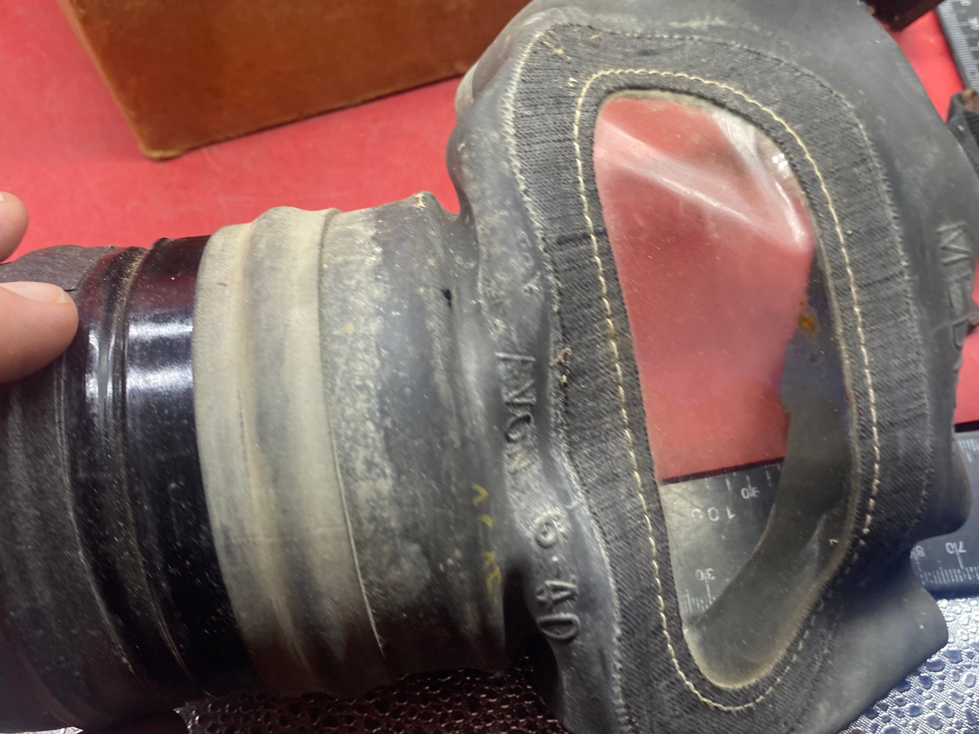 Original WW2 British Home Front Labelled Civilian Gas Mask in Box of Issue - The Militaria Shop