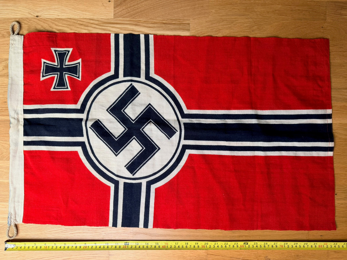 Original WW2 German Kriegsmarine U-Boat / E-Boat Navy Battle Flag - The Militaria Shop