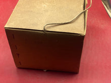 Load image into Gallery viewer, Original WW2 British Home Front Labelled Civilian Gas Mask in Box of Issue 1939
