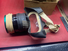 Load image into Gallery viewer, Original WW2 British Home Front Labelled Civilian Gas Mask in Box of Issue 1939
