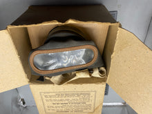 Charger l&#39;image dans la galerie, Original British WW2 Civilian Home Front Gas Mask in Cardboard Carrying Box
