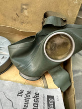 Load image into Gallery viewer, Original WW2 German Luftschutz Civilian Gas Mask 1938 Dated Boxed
