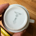 Original WW2 German Army Mess Cup & Saucer Set 1941 - The Militaria Shop