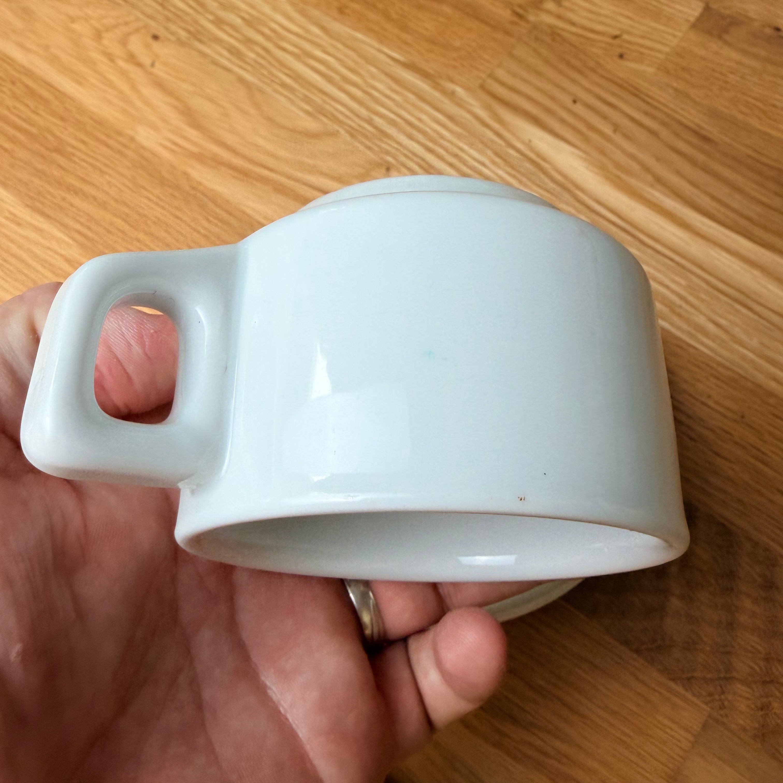 Original WW2 German Army Mess Cup & Saucer Set 1941 - The Militaria Shop