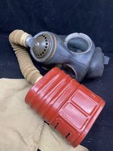 Load image into Gallery viewer, Original 1941 Dated British Army Service Gas Mask in 1942 Dated Bag
