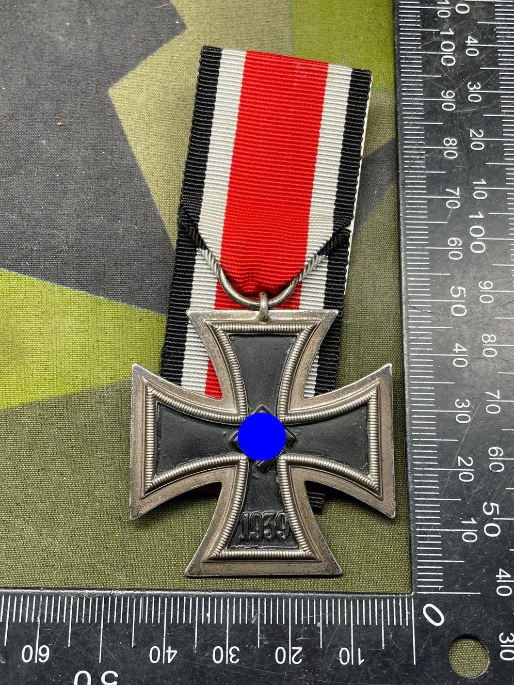 Original WW2 German Army Iron Cross 2nd Class - Maker Marked 24