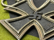 Load image into Gallery viewer, Original WW2 German Army Iron Cross 2nd Class - Maker Numbered 55 on Ring
