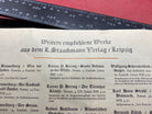 WW2 German Paperwork Entitled Landscape and history - Ten German Poets & Their Works - The Militaria Shop