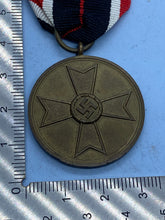 Load image into Gallery viewer, Original WW2 German War Merit Medal with Ribbon
