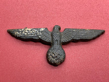 Load image into Gallery viewer, Original WW2 German Army Officers Cap Eagle Badge
