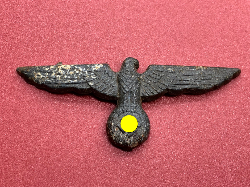 Original WW2 German Army Officers Cap Eagle Badge