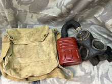 Load image into Gallery viewer, Original WW2 British / Canadian Army Soldiers Gas Mask Set
