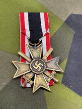 Load image into Gallery viewer, Original Third Reich War Merit Cross Medal with Swords
